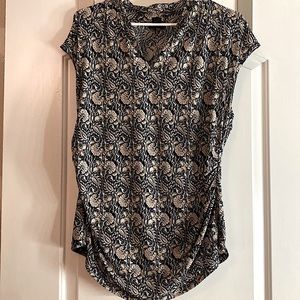 Ann Taylor dress shirt short sleeve size XL